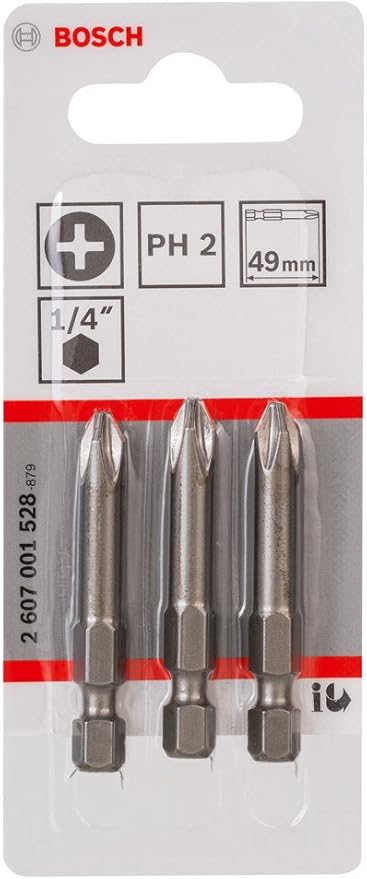 BOSCH BIT SCREW 3PC 49MM STAR