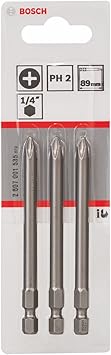 BOSCH BIT SCREW 3PC 89MM STAR