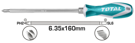 Total THT250206 2 IN 1
Screwdriver set - Alibhai Shariff Direct